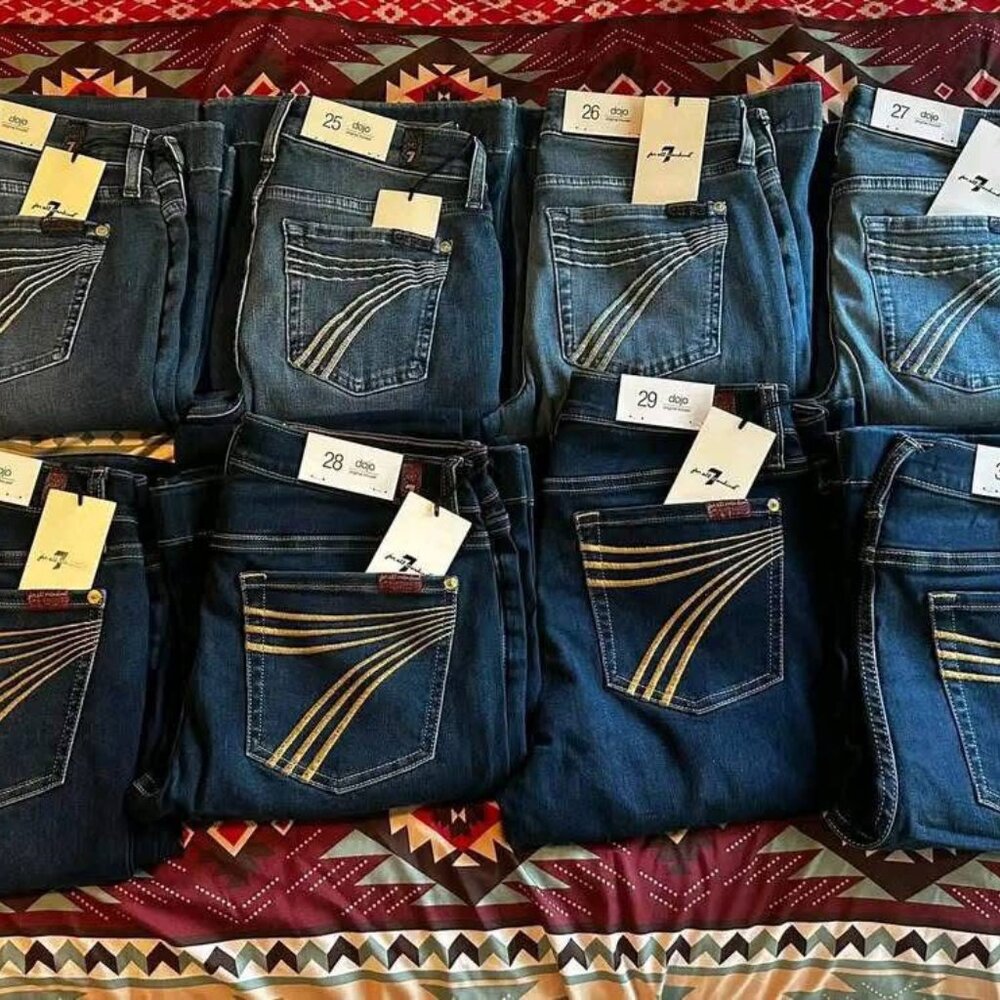 7FAMK DOJO JEANS - Picture 2 of 2